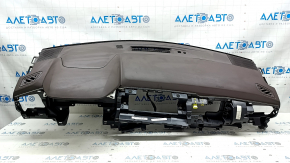 Panou frontal anti-torpilă cu AIRBAG Nissan Rogue 21-23 maro, fabricat în SUA, clapetă ruginită