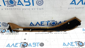 Ornamente laterale consolă centrală stânga sus BMW X5 G05 19-22 piele neagră