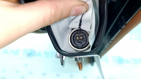 Подушка безопасности airbag заднего левого сиденья BMW X5 G05 19-23 кожа коричневая COGNAC, под чистку