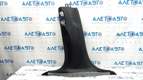 Ornament stâlp central stânga jos BMW X5 G05 19-24 negru sub conducta de aer
