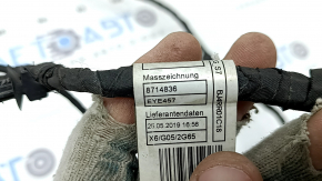 Проводка переднего бампера BMW X5 G05 19-23 на усилителе на сигналы, датчики удара, жалюзи