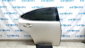 Ansamblu ușă spate dreapta Lexus ES300h ES350 13-18 hibrid, fără cheie, auriu 4U7, cip spart