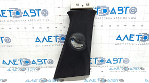 Curea ornament stâlp central dreapta sus BMW X5 G05 19-24 neagră, uzată