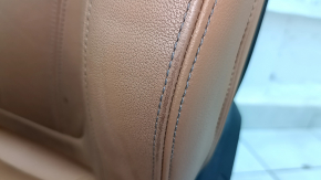 Scaun șofer BMW X5 G05 19-23 cu airbag, electric, încălzit, memorie, sport, piele maro COGNAC, curățabil chimic, uzat