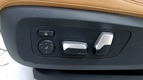 Scaun șofer BMW X5 G05 19-23 cu airbag, electric, încălzit, memorie, sport, piele maro COGNAC, curățabil chimic, uzat