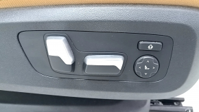 Scaun pasager BMW X5 G05 19-23 cu airbag, electric, încălzit, sport, piele maro COGNAC, curățabil chimic