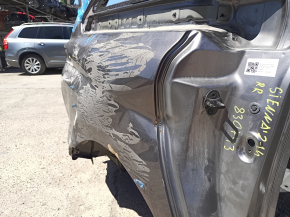 Четверть крыло задняя правая Toyota Sienna 21-26 на кузове, графит, замята