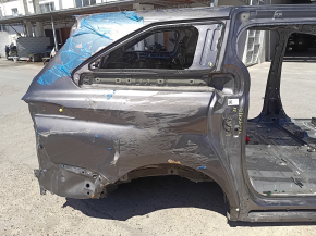 Четверть крыло задняя правая Toyota Sienna 21-26 на кузове, графит, замята