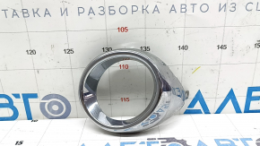 Обрамление птф левое Lexus ES300h ES350 13-15 дорест хром, песок
