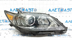 Фара передняя правая в сборе Lexus ES300h ES350 13-15 дорест ксенон + LED DRL, с блоком, сломано крепление