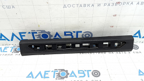 Ornamente prag față dreapta BMW X5 G05 19-24 negru