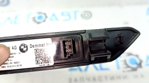 Вставка накладки порога задняя левая BMW X5 G05 19-23 хром BMW, с подсветкой, царапины