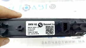Вставка накладки порога задняя левая BMW X5 G05 19-23 хром BMW, с подсветкой, царапины