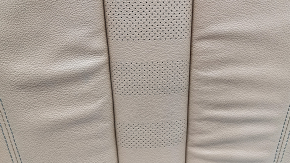 Спинка заднего ряда 2 ряд левая BMW X5 G05 19-22 под 2 ряда, кожа коричневая COGNAC, с подогревом, с ремнем, вмятины, царапины
