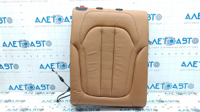 Спинка заднего ряда 2 ряд правая BMW X5 G05 19-22 под 2 ряда, кожа коричневая COGNAC, с подогревом, вмятины, царапины