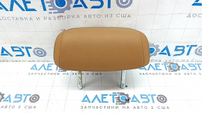 Tetieră spate centrală 2 rânduri BMW X5 G05 19-23 piele maro COGNAC, zgârieturi, îndoituri