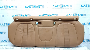 Подушка заднего сидения 2 ряд BMW X5 G05 19-22 под 2 ряда, кожа коричневая COGNAC, с подогревом, вмятины, царапины, под чистку