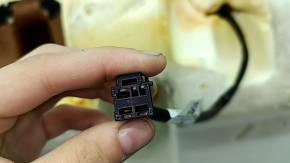 Подушка заднего сидения 2 ряд BMW X5 G05 19-22 под 2 ряда, кожа коричневая COGNAC, с подогревом, вмятины, царапины, под чистку