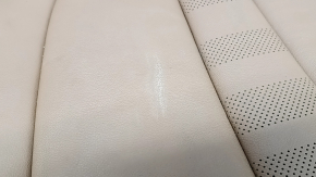 Подушка заднего сидения 2 ряд BMW X5 G05 19-22 под 2 ряда, кожа коричневая COGNAC, с подогревом, вмятины, царапины, под чистку