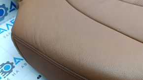 Подушка заднего сидения 2 ряд BMW X5 G05 19-22 под 2 ряда, кожа коричневая COGNAC, с подогревом, вмятины, царапины, под чистку