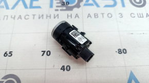 Кнопка start/stop Audi E-Tron 21-23 черная с хром обрамлением