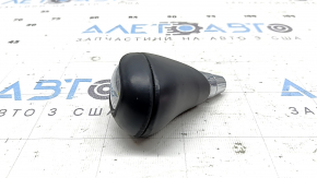 Ручка КПП Lexus ES300h ES350 13-15 кожа черная с хромом, затерта кожа