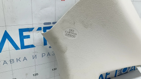 Накладка задней стойки верхняя правая Lexus ES300h ES350 13-18 бежевая, под химчистку