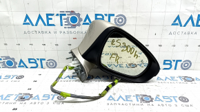 Зеркало боковое правое в сборе Lexus ES300h ES350 13-15 14 пинов, BSM, поворотник, золотое