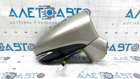 Зеркало боковое правое в сборе Lexus ES300h ES350 13-15 14 пинов, BSM, поворотник, золотое