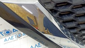 Решетка радиатора grill со значком Nissan Murano z52 19-24 рест, надломаны крепления, песок