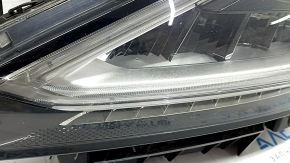 Фара передняя левая в сборе Nissan Murano z52 19-21 рест LED, сломано крепление, полез лак, царапины