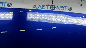 Дверь багажника голая со стеклом Nissan Murano z52 20-24 тонировка, синий RAY, вмятина, царапины на стекле