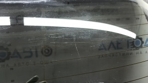 Дверь багажника голая со стеклом Nissan Murano z52 20-24 тонировка, синий RAY, вмятина, царапины на стекле