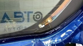 Дверь багажника голая со стеклом Nissan Murano z52 20-24 тонировка, синий RAY, вмятина, царапины на стекле