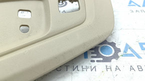 Накладка боковая водительского сидения левая верхняя Lexus ES300h ES350 13-18 бежевая, под управление, потерта