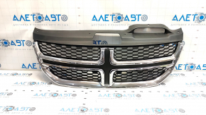 Grilă radiator Dodge Journey 11-20 cromată fără emblemă, crăpată