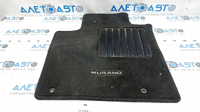 Covor interior față stânga Nissan Murano z52 19-24 lavetă neagră, pentru curățare