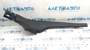 Ornament montant spate dreapta jos Audi E-Tron 19-23 negru, zgârieturi