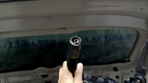Дверь багажника голая со стеклом Nissan Rogue 14-20 тонировка, графит KAD, обрезана проводка, выгорела
