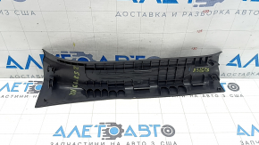 Ornamente prag interior spate dreapta Nissan Murano z52 17-24 negru, 3 dungi, uzat