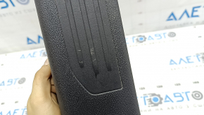 Ornamente prag interior față dreapta Nissan Murano z52 17-24 negru, 3 dungi, zgârieturi