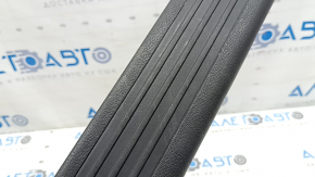 Ornamente prag interior față dreapta Nissan Murano z52 17-24 negru, 3 dungi, zgârieturi