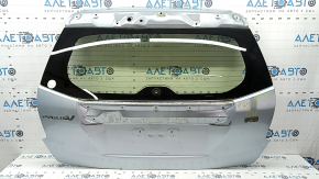 Дверь багажника голая со стеклом Toyota Prius V 12-17 голубой 787