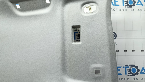 Обшивка потолка Toyota Prius V 12-16 серая, без люка, заломы, под химчистку, заломы, царапины