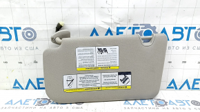 Козырек правый Nissan Rogue 18-20 с подсветкой, серый, без крючка