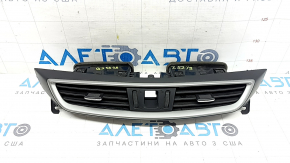 Дефлектор воздуховода торпеды центральный Nissan Murano z52 19-24 черный с хром, вмятины