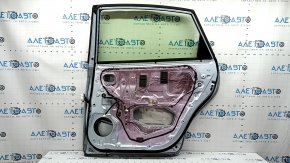 Дверь в сборе задняя правая Toyota Prius V 12-17 голубой 787, вмятина, тычка