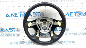 Руль голый Nissan Murano z52 20-21 кожа черная, SV, потерт, вмятины