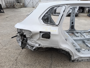 Aripă spate dreapta BMW X5 G05 19-24 pe caroserie, alb, lovit