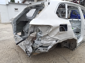 Четверть крыло задняя правая BMW X5 G05 19-26 на кузове, белая, замята